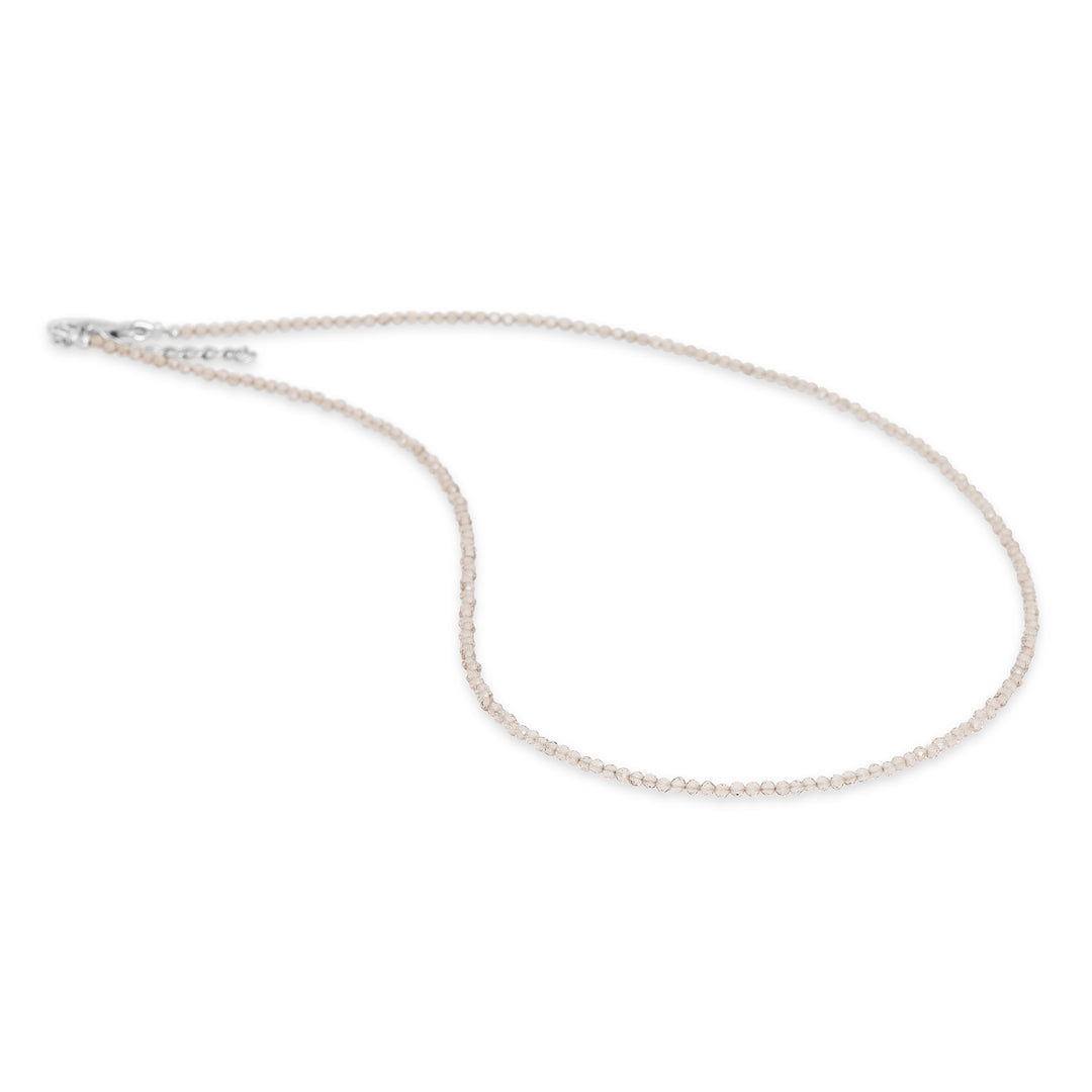 Smoky Quartz Single Strand Bracelet (B260P01)