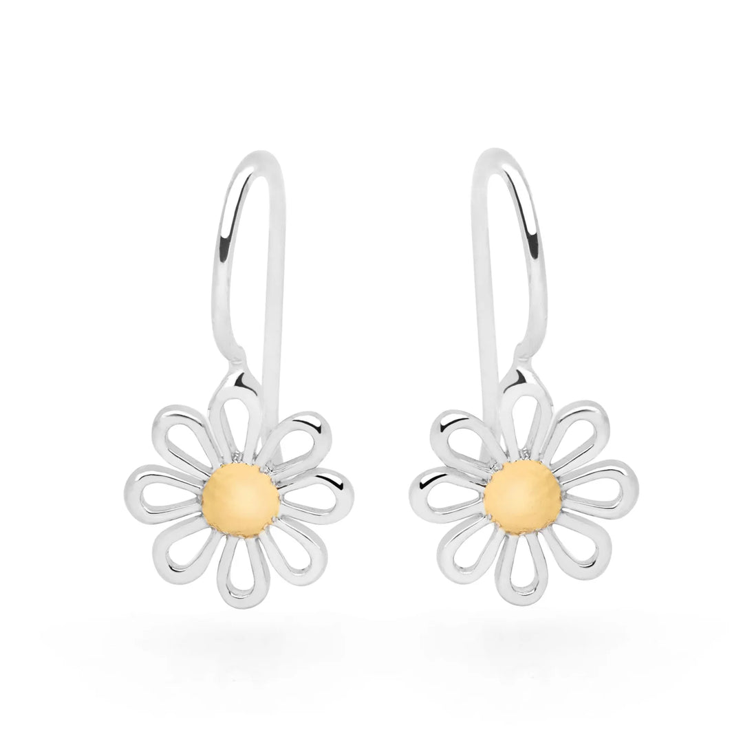 Golden Daisy Earrings (E53321)
