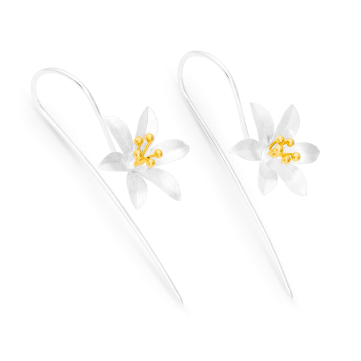 Calydorea Flower Earrings (E40521)