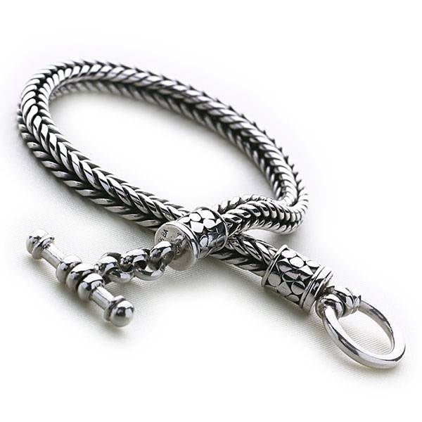 Tulang Naga Silver Bracelet (BRC4871)
