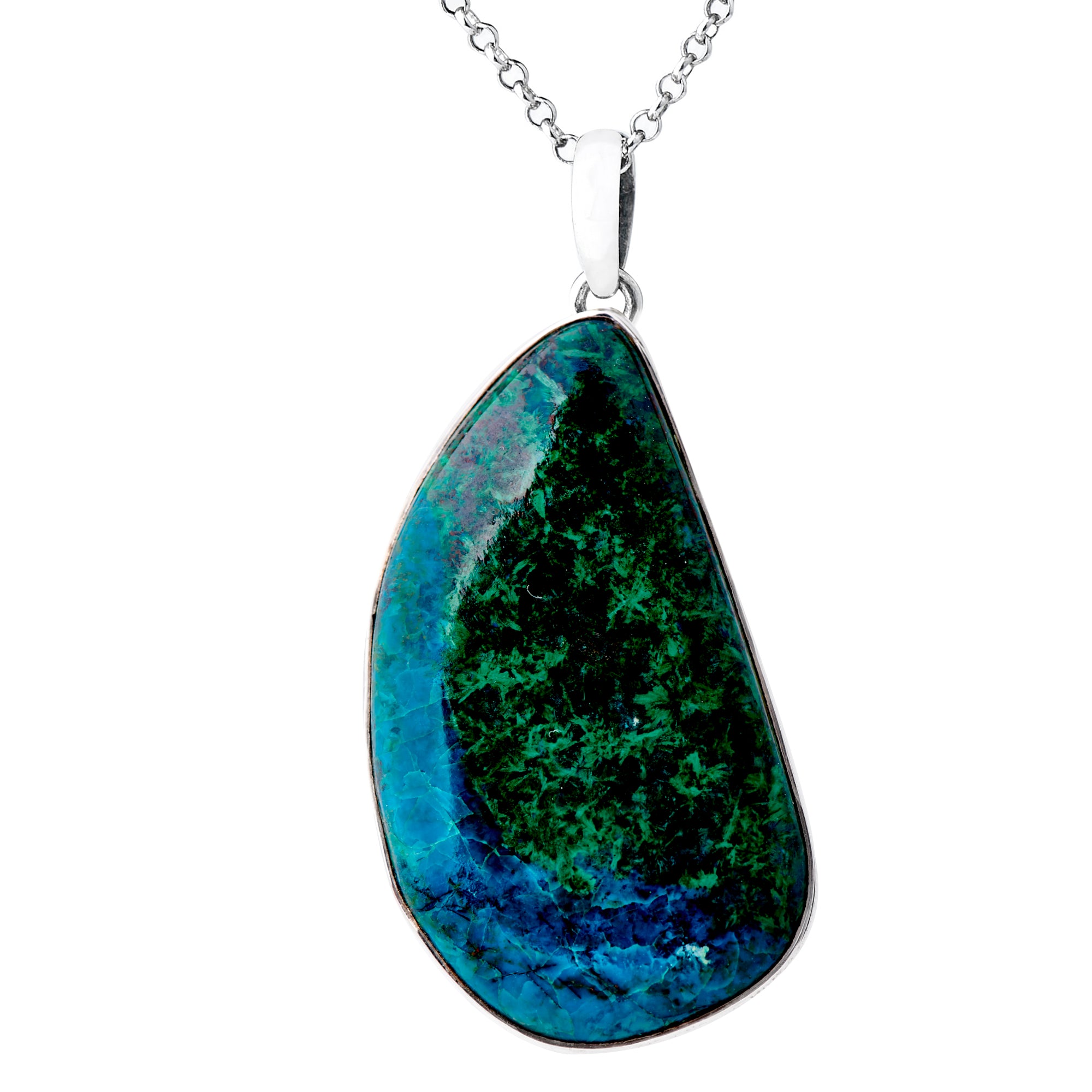 Chrysocolla necklace deals