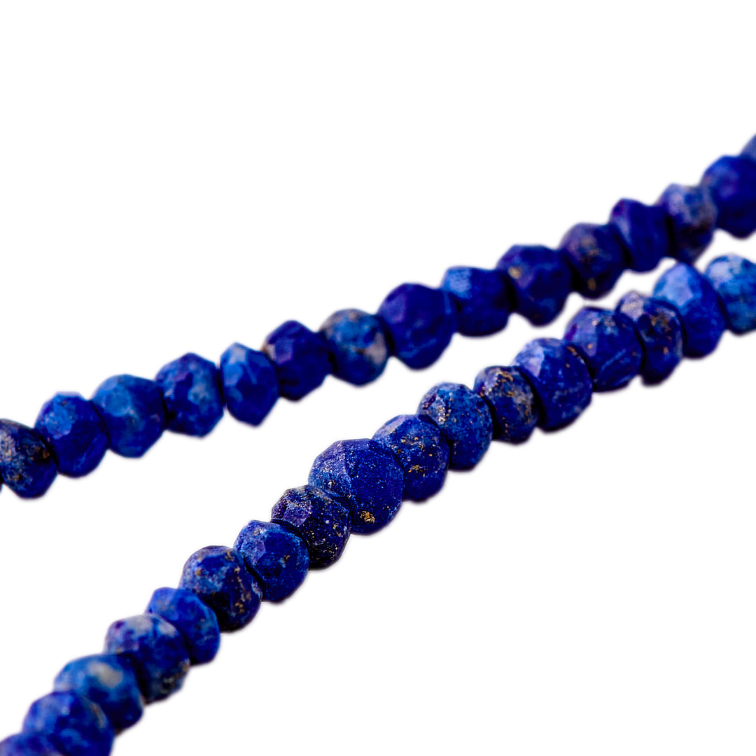Lapis Lazuli Single Strand Necklace (B250P01)