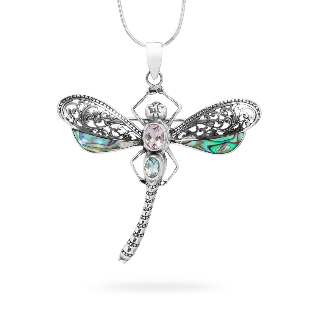 Balinese Dragonfly Pendant