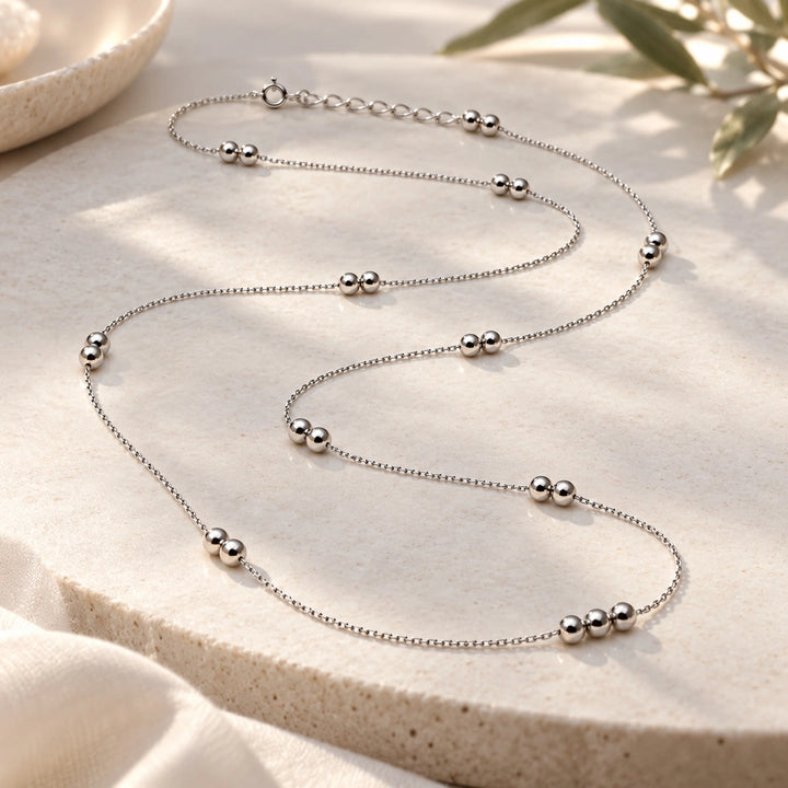 Sophia Silver Necklace