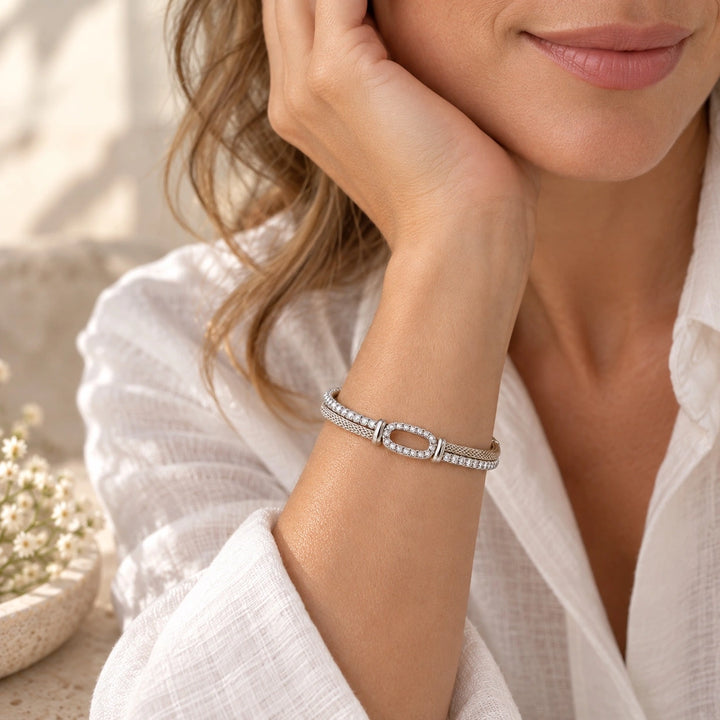 Deco Cubic Zirconia Bracelet