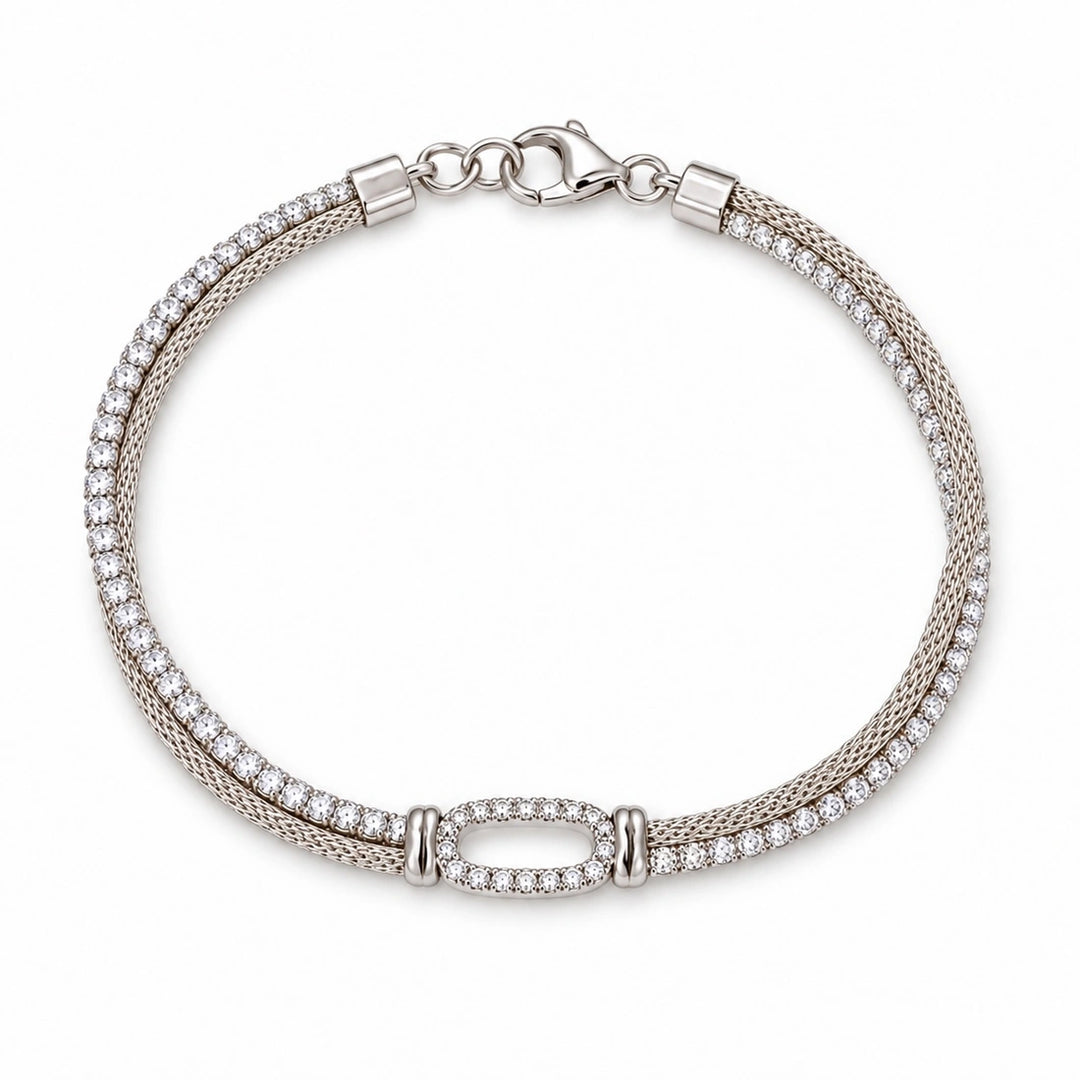 Deco Cubic Zirconia Bracelet