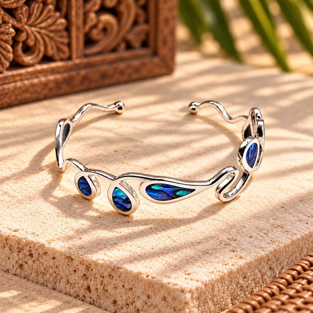 Exotic Waterfall Bangle