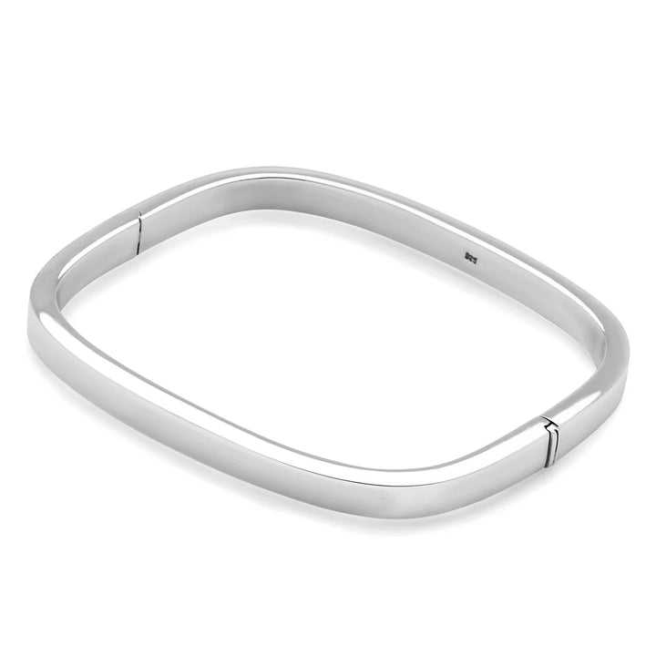 Forma Silver Bangle