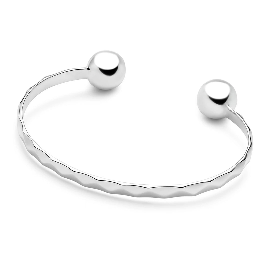 Twin Spheres Bangle