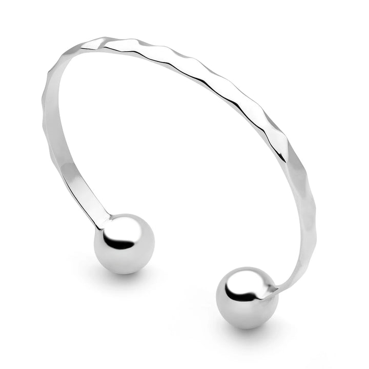 Twin Spheres Bangle