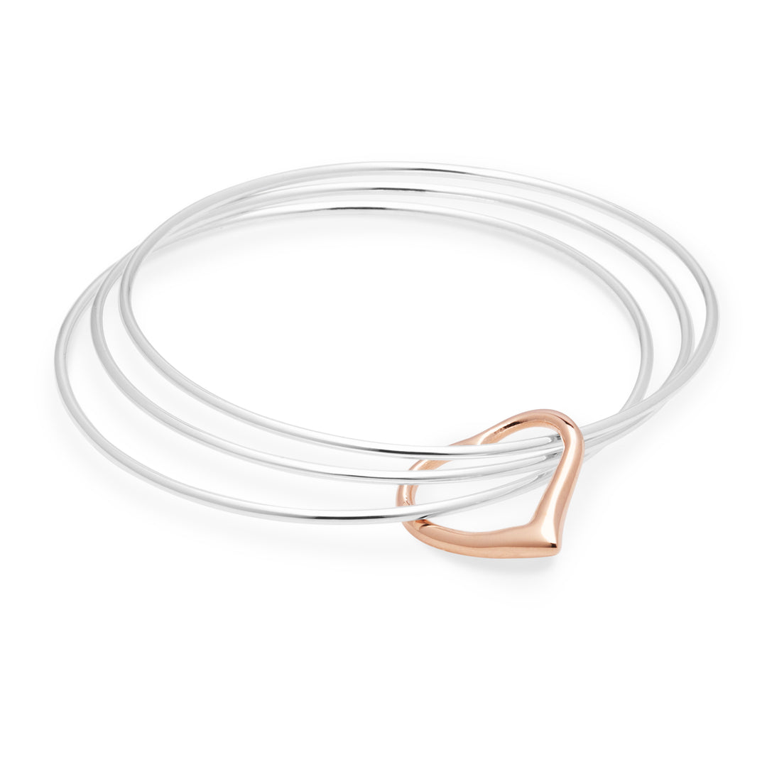 Mi Amo Heart Bangle (BGL8401)