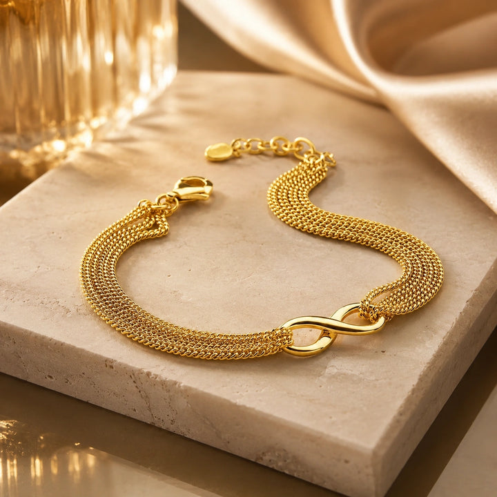 Gold Infinity Bracelet