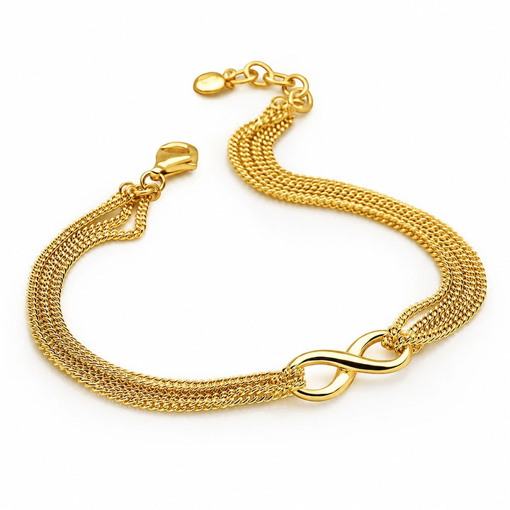 Gold Infinity Bracelet