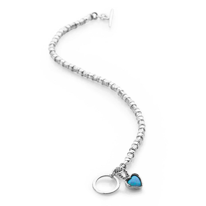 Opal Heart Bracelet (BRC14341)