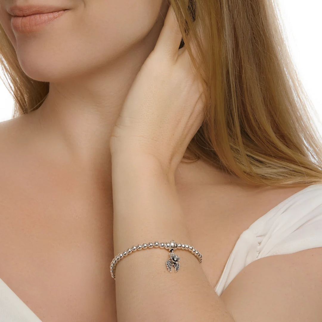 Angel Wings Charm Bracelet