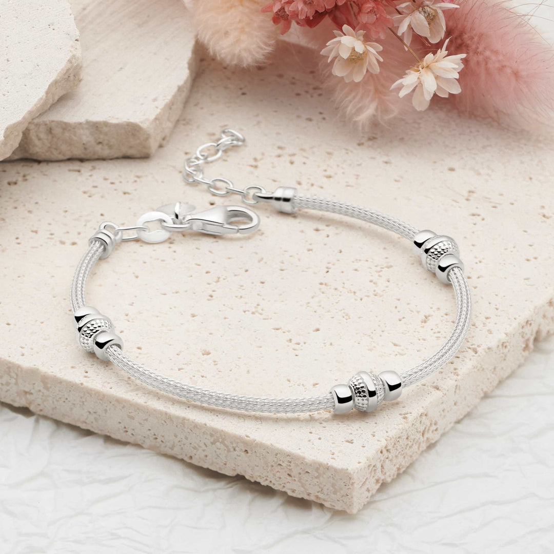 Silver Boule Bracelet