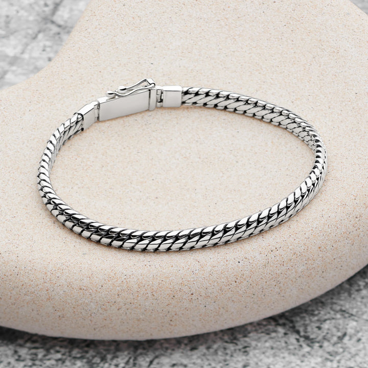 Chrome Ridge Bracelet