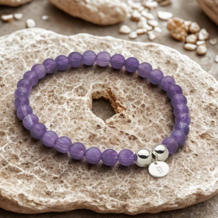 Bodhi Bead Amethyst Bracelet