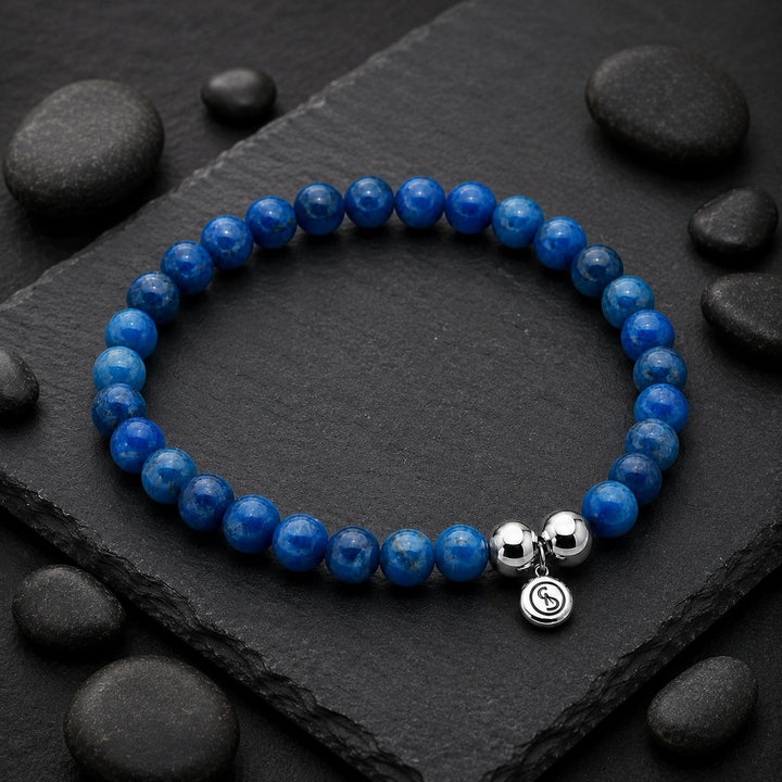 Bodhi Beads Blue Apatite Unisex Bracelet