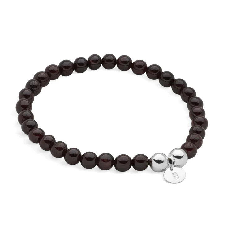 Bodhi Beads Red Agate Bracelet