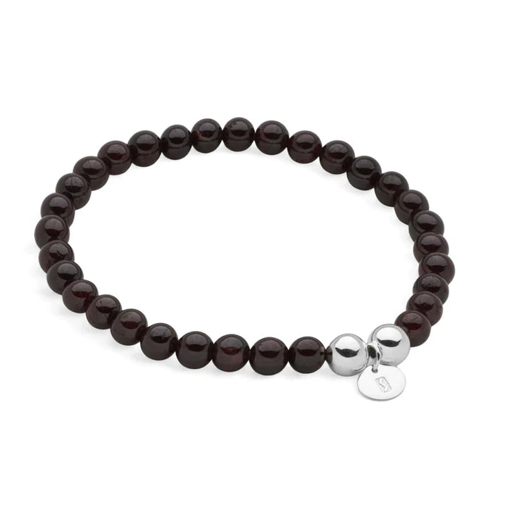 Bodhi Beads Red Agate Bracelet