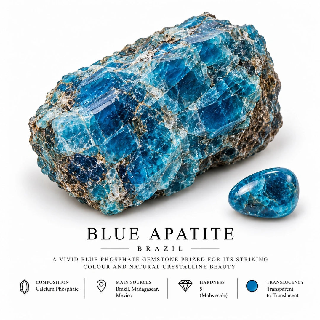 Bodhi Beads Blue Apatite Bracelet