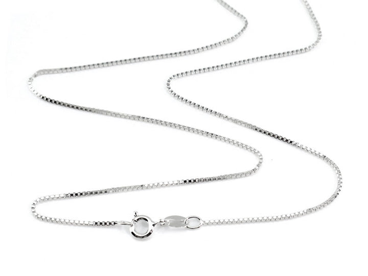 Silver Box Chain 1.00mm