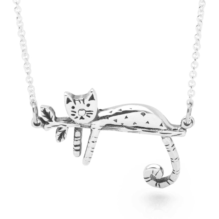 Relaxed Kitty Necklace (CHN11171)