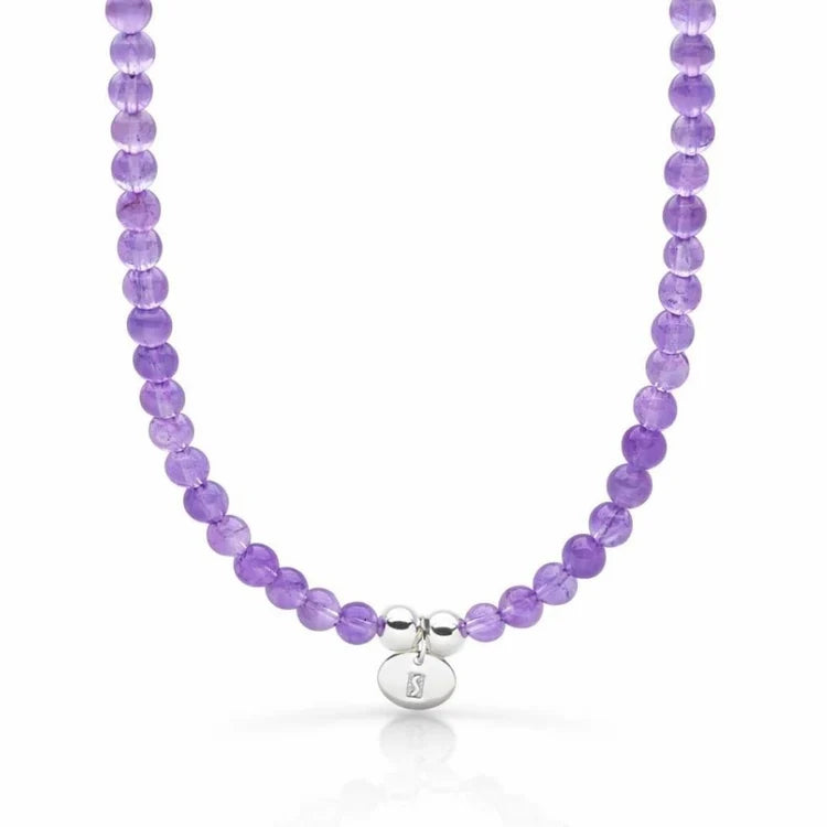 Bodhi Beads Amethyst Necklace