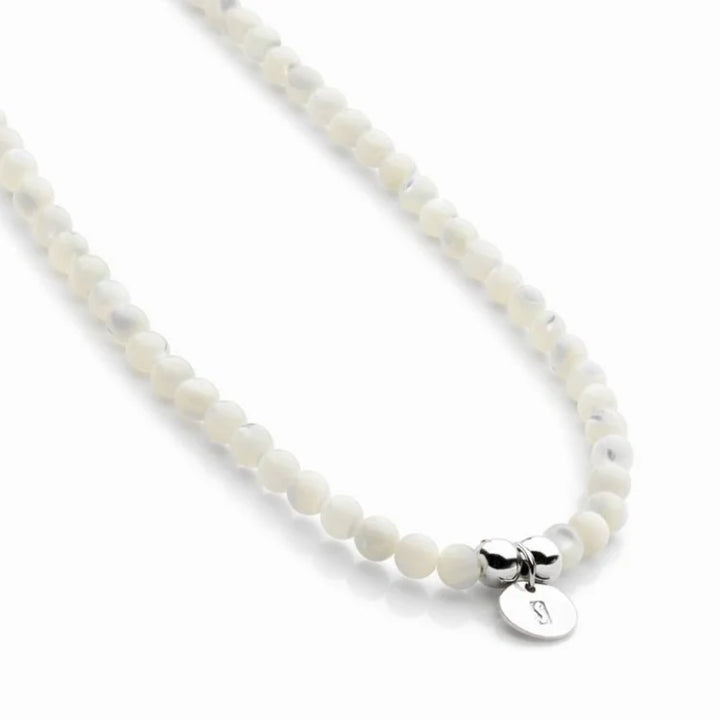 Bodhi Beads Mother of Pearl Necklace