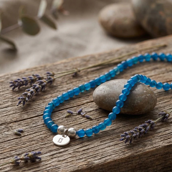 Bodhi Beads Blue Apatite Necklace
