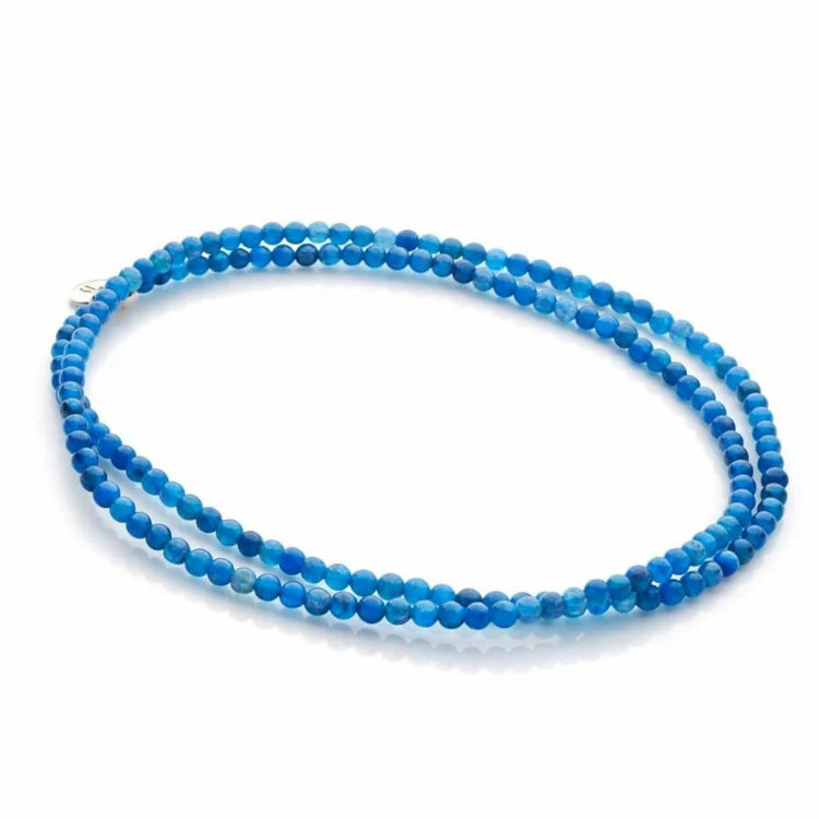 Bodhi Beads Blue Apatite Necklace