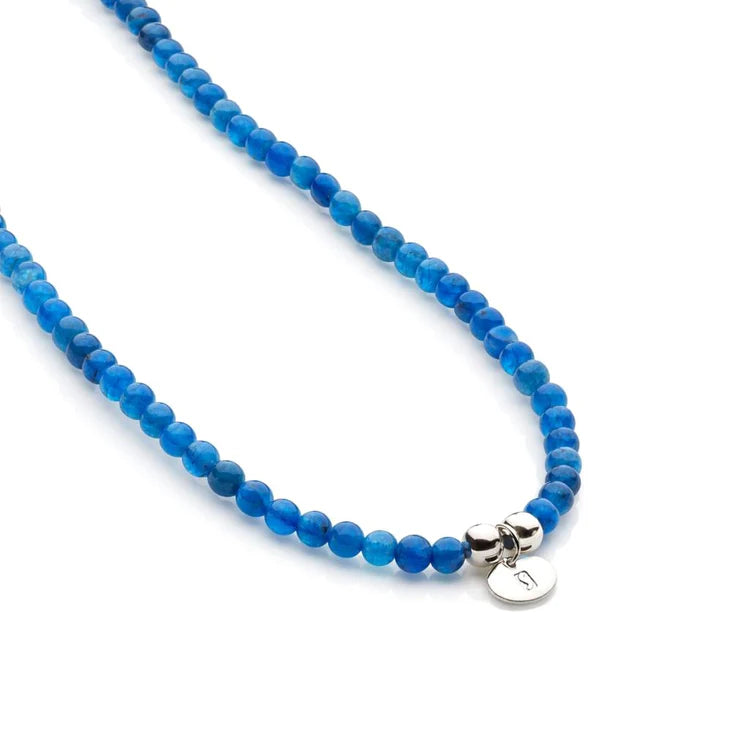 Bodhi Beads Blue Apatite Necklace