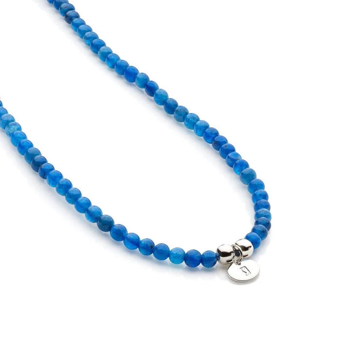Bodhi Beads Blue Apatite Necklace