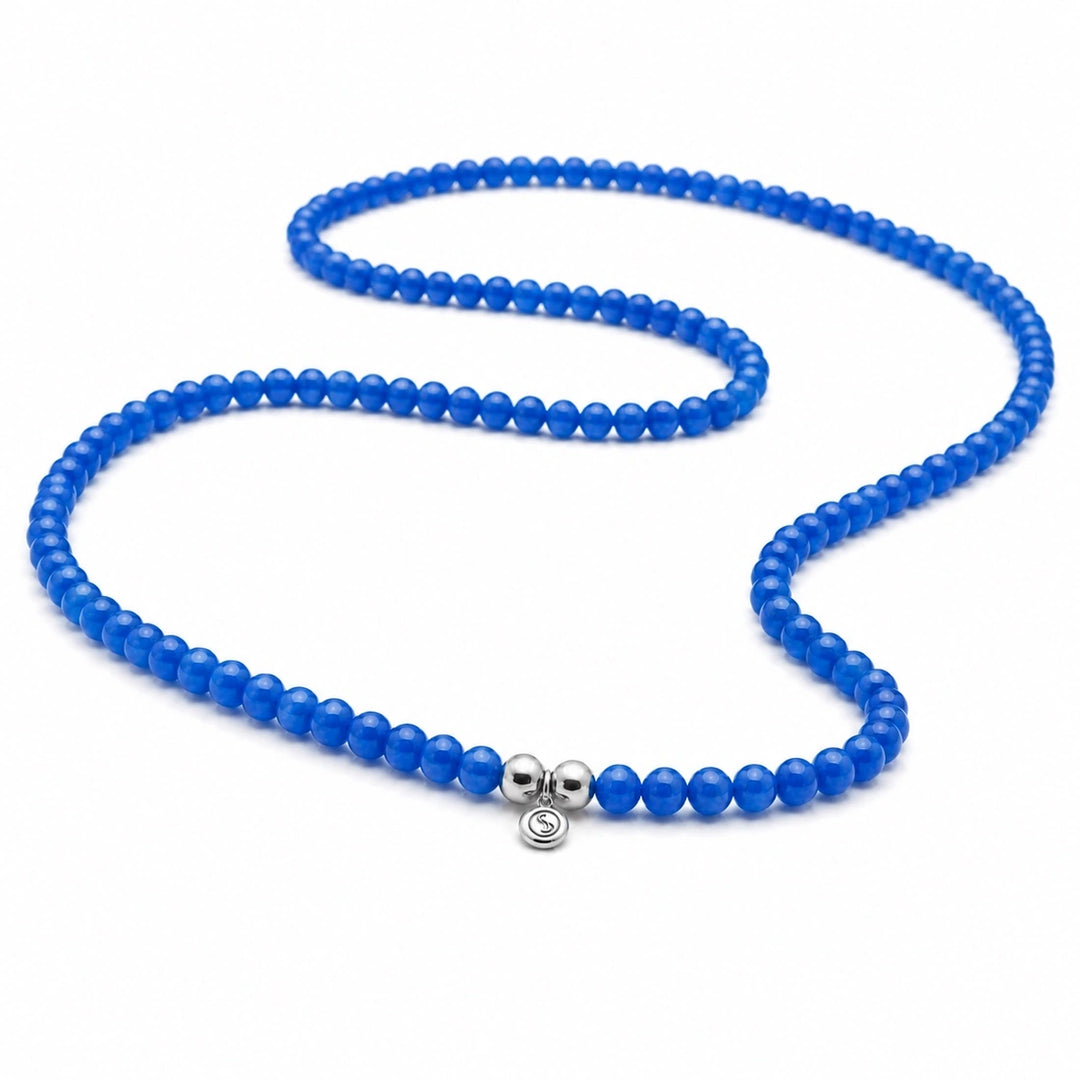 Bodhi Beads Blue Apatite Necklace