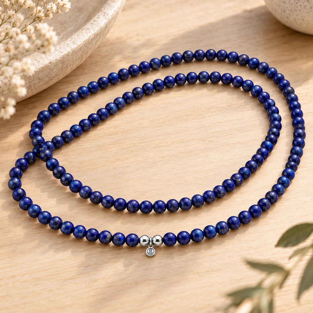 Bodhi Beads Lapis Lazuli Necklace