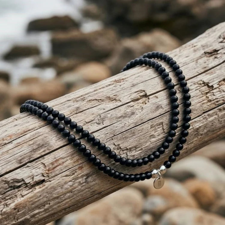 Bodhi Beads Black Onyx Necklace