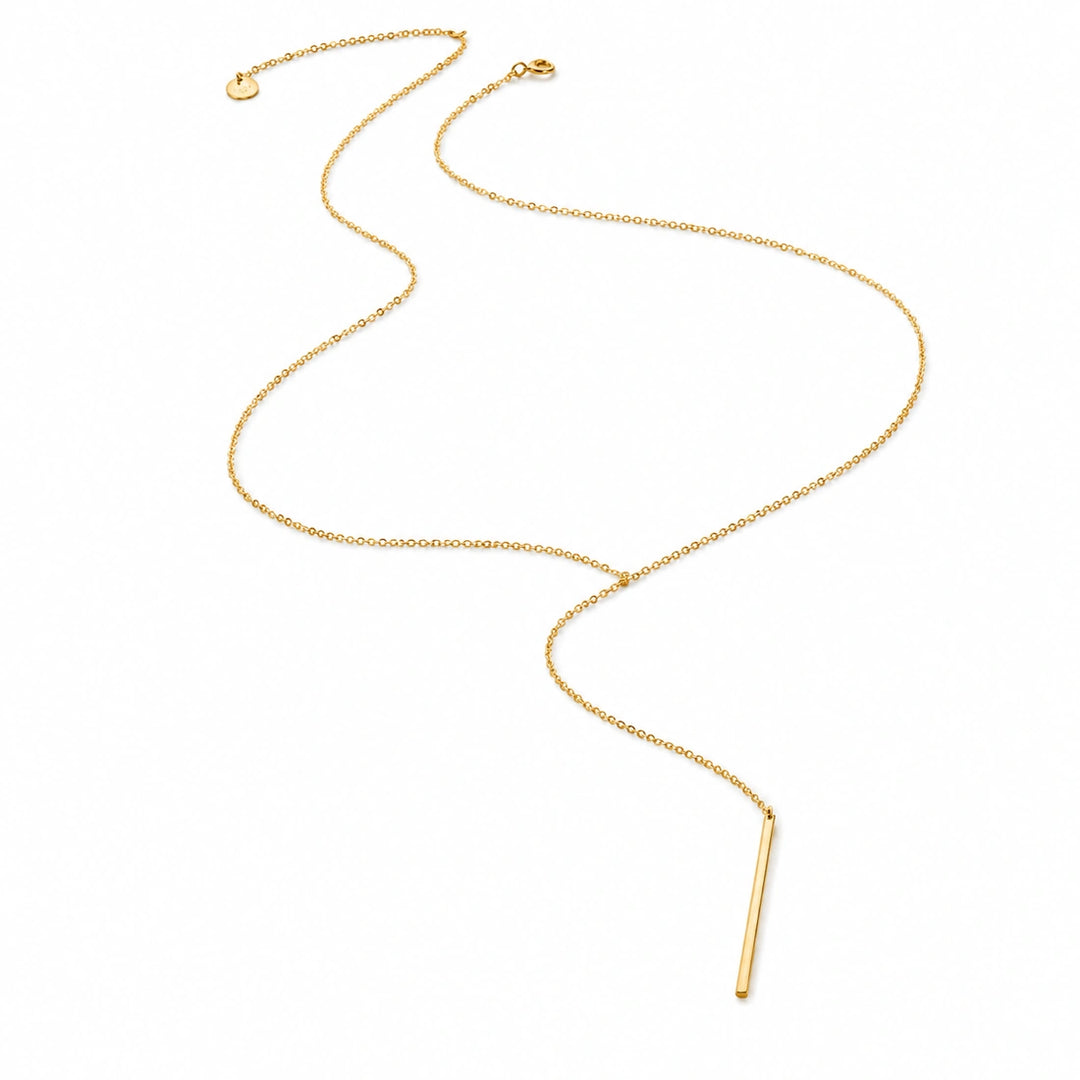 Vertcoal Gold Y-Shaped Chain