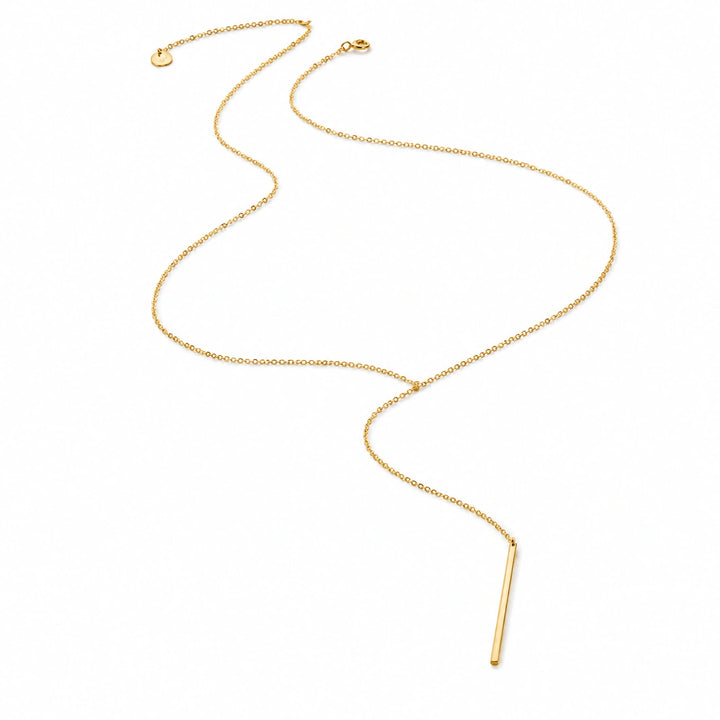 Vertcoal Gold Y-Shaped Chain