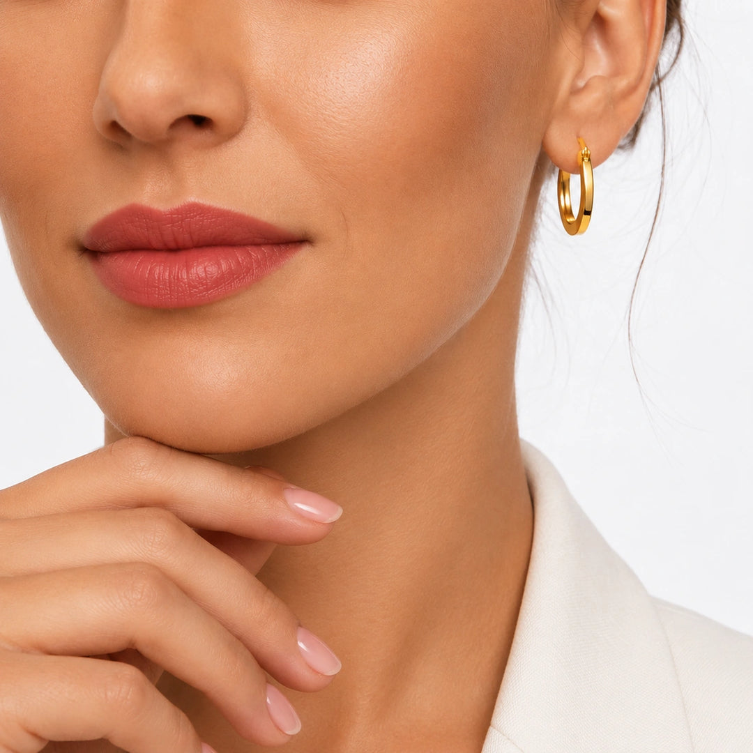 Florente Gold Hoops