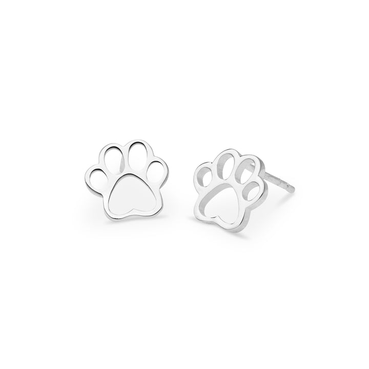 Perfect Paw Silver Studs (E47721)