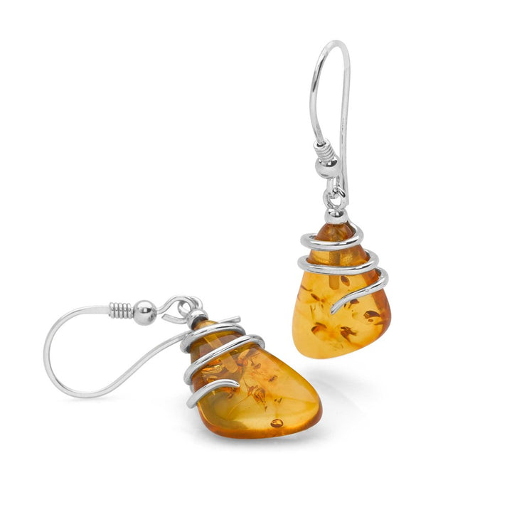 Magical Amber Earrings (E48621)