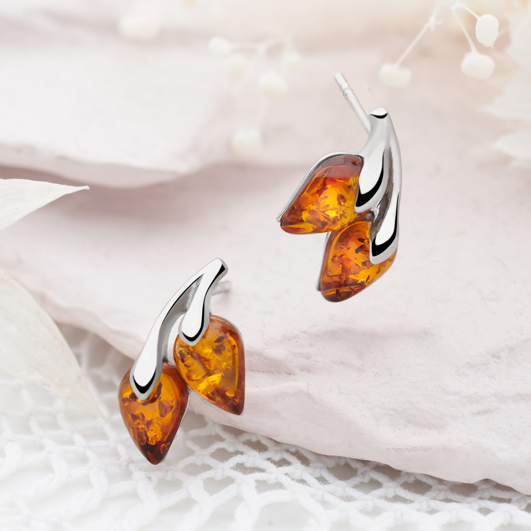 Forest Teardrop Earrings