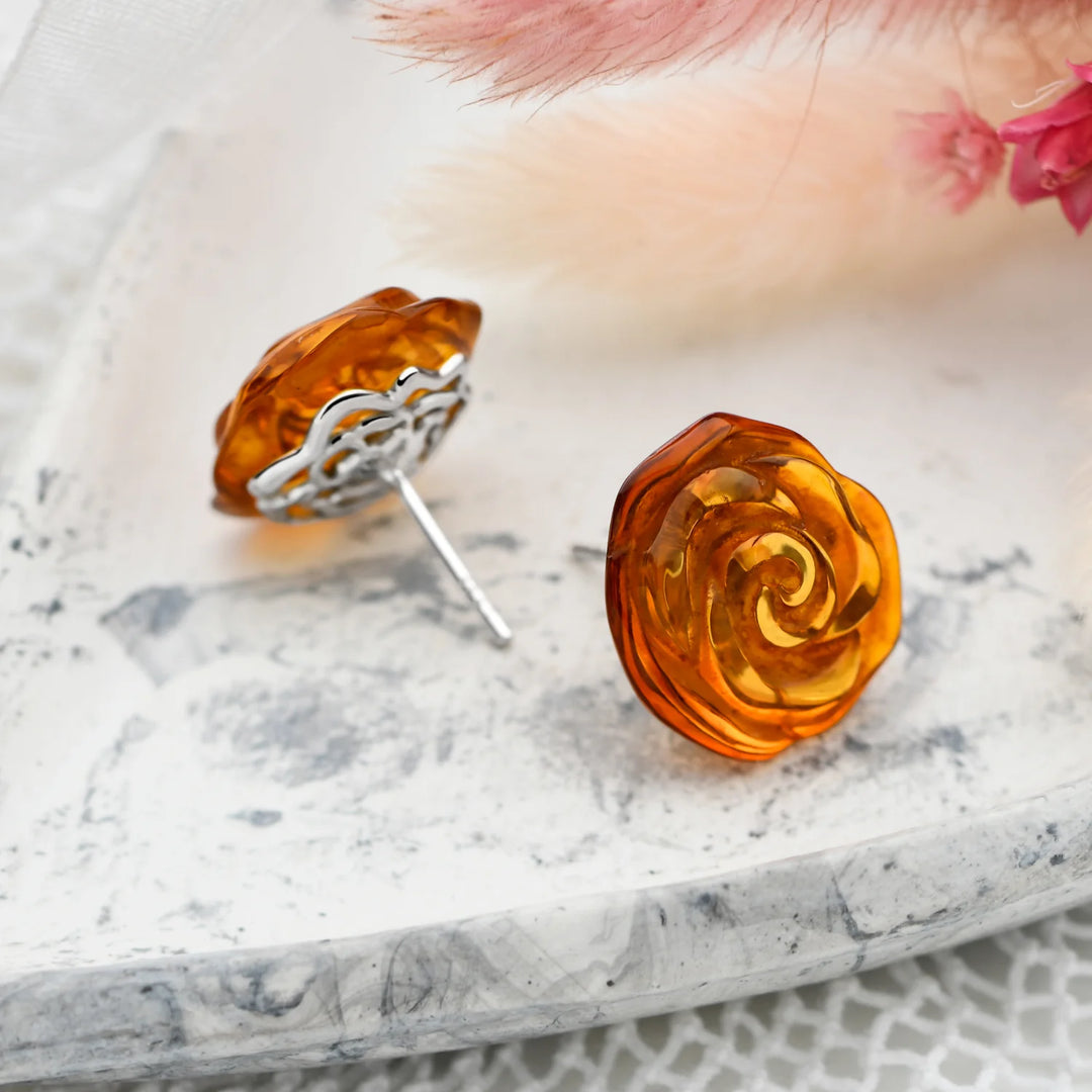Amber Rose Earrings (E48691)