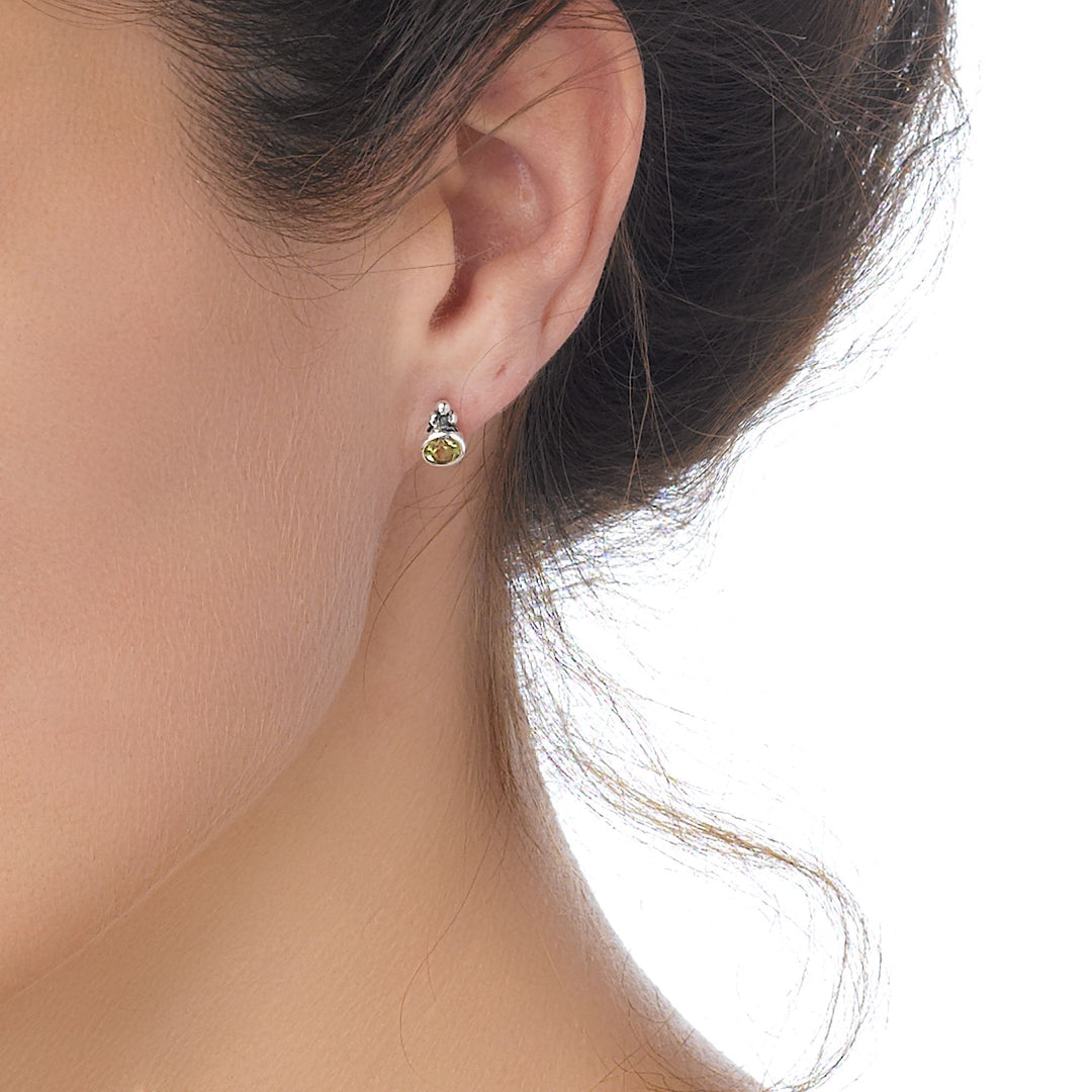 Enchante Peridot Studs (E49271)