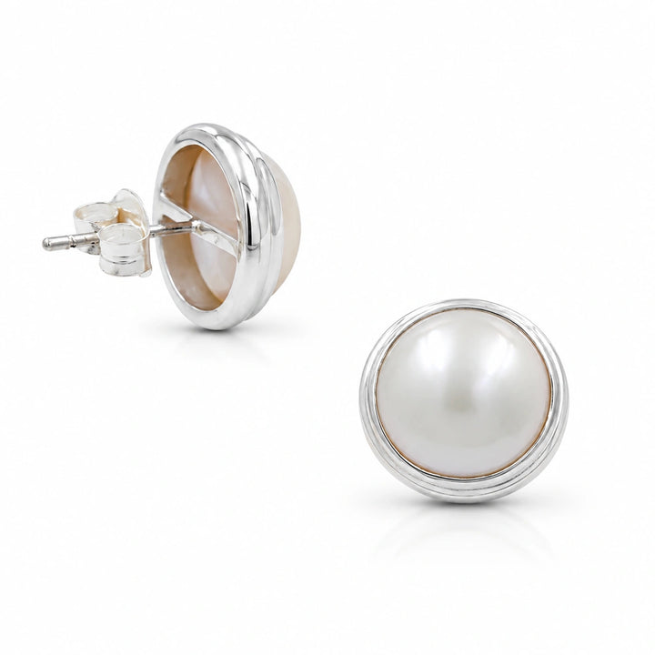 Midi Monaco Mabe Pearl Studs