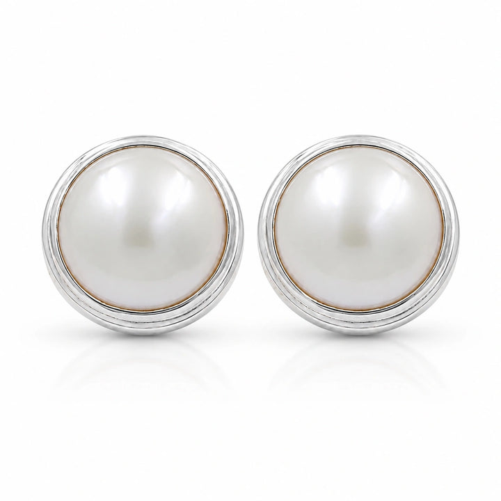 Midi Monaco Mabe Pearl Studs