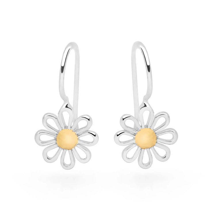 Golden Daisy Earrings (E53321)