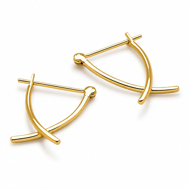 Gold Chi Chi Hoops