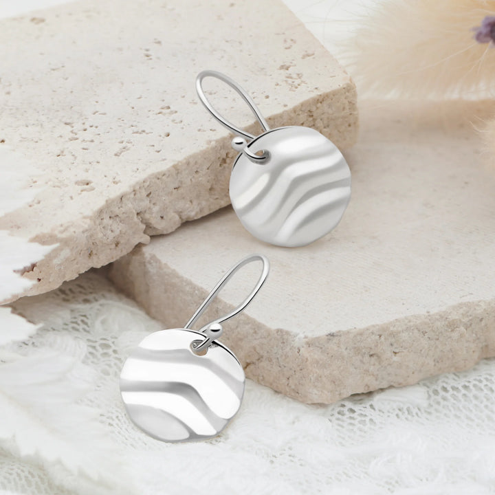 Ripple Moon Earrings